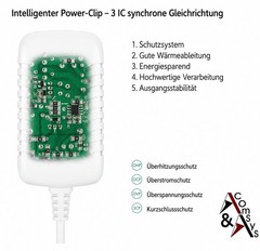 3V 4.5V 5V 6V 9V 12V 18V 24V 1A 1.2A 2A DC Voltage Plug Power Supply 5.5 White