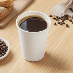 Coffee Cups, 100 Count 12 Oz Paper Cups, Disposable Cups for Hot and Cold,