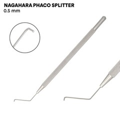 Nagahara Phaco Splitter 0.5mm Tip German Ophthalmic Instrument Stainless Steel