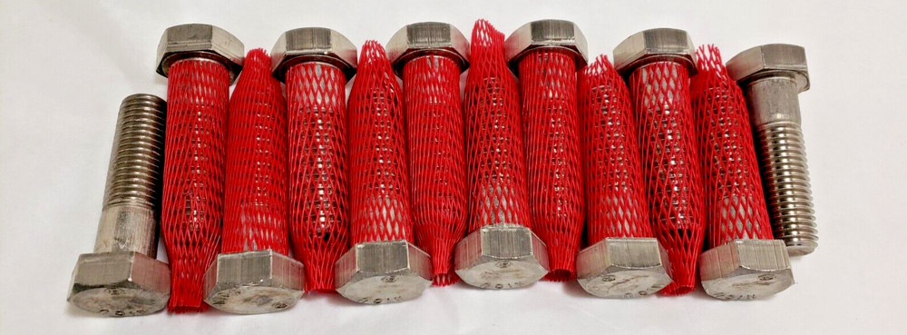 lot of 12, 8.8 lbs. Nickel Copper Alloy Bolts 7/8″-9 x 3″ HEX HEAD Monel