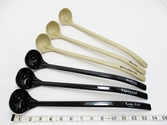 Lot of 6 Carlisle Dressing Ladle Assorted 13-1/2″ salad bar buffet Imprinted