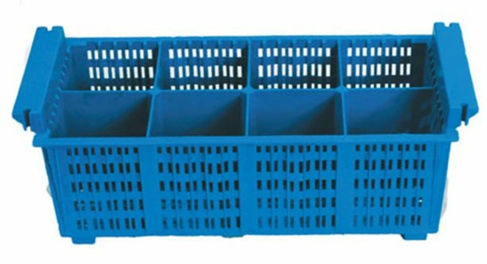 Cutlery basket 8 compartment cutlery container washing basket dishwasher