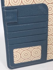 Franklin Covey Classic 9.2” x 7” CO AVA 7-Ring Binder In Teal, New With Tags