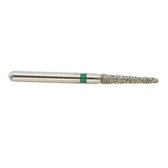 10pc Dental Diamond Burs 856/014C FG High Speed Bur Round End Taper Coarse Grit