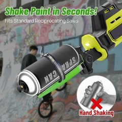 Efficient Paint Shaker for DIY & Artists – Low-Noise, Hand-Powered Design