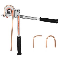 Uimoso 3-in-1 Lever Pipe Tube Bender for 1/4″, 3/8″, 1/2″ O.D., 0-180° Angles