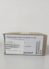 New Eppendorf FA-45-24-11-HS Fixed Angle Rotor with Lid