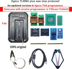 T48 Programmer 8 Adapters for with Xgecu T48 USB EPROM Flash BIOS Chip Socket SO