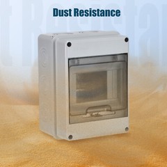 5 Way Circuit Breaker Box IP65 Distribution Protection Box 150mmx110mmx90mm