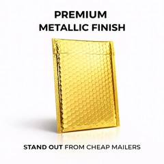 Poly Bubble Mailers Metallic Colors Any Size Padded Shipping Bags