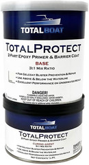 TotalBoat Protect Epoxy Barrier Coat System (White, Quart) Base and Curing Agent