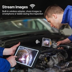 Teslong 360° Automotive Inspection Camera 8.5MM Borescope Articulating Endoscope