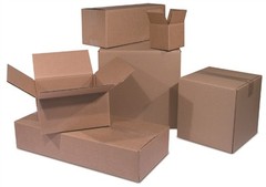 50 – 4 x 3 x 2 White Corrugated Shipping Mailer Packing Box Boxes