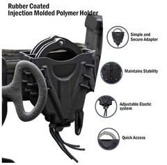 Molle Handcuff Pouch, Cuff Case for Duty Belt Vest, Fit Standard, 2 Cuffs