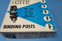Abbatron HH Smith 257-107 Binding Post Yellow, Insulated HexShaped