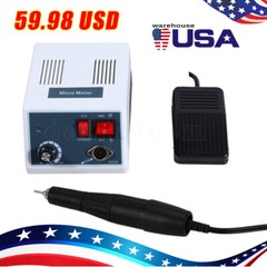 Dental Lab Marathon Electric Micromotor Polishing Unit & 35K rpm Motor Handpiece