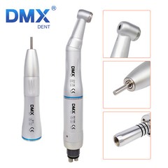 Dental Slow Low Speed Handpiece Push Contra Angle/Air Motor NSK Style 4 Holes US