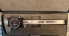 FOWLER 0″ – 6″ RANGE INSIDE / OUTSIDE DIAL CALIPER .001″ GRADUATION