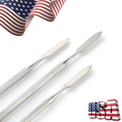 Dental Stainless Steel Mixing Spatula Mixing Stick Color Tools Non-slip Handle
