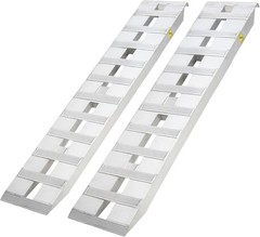 2Pcs 6000LBS 84″ x 15″ Aluminum Trailer Ramps Loading Ramps for Car ATV Truck