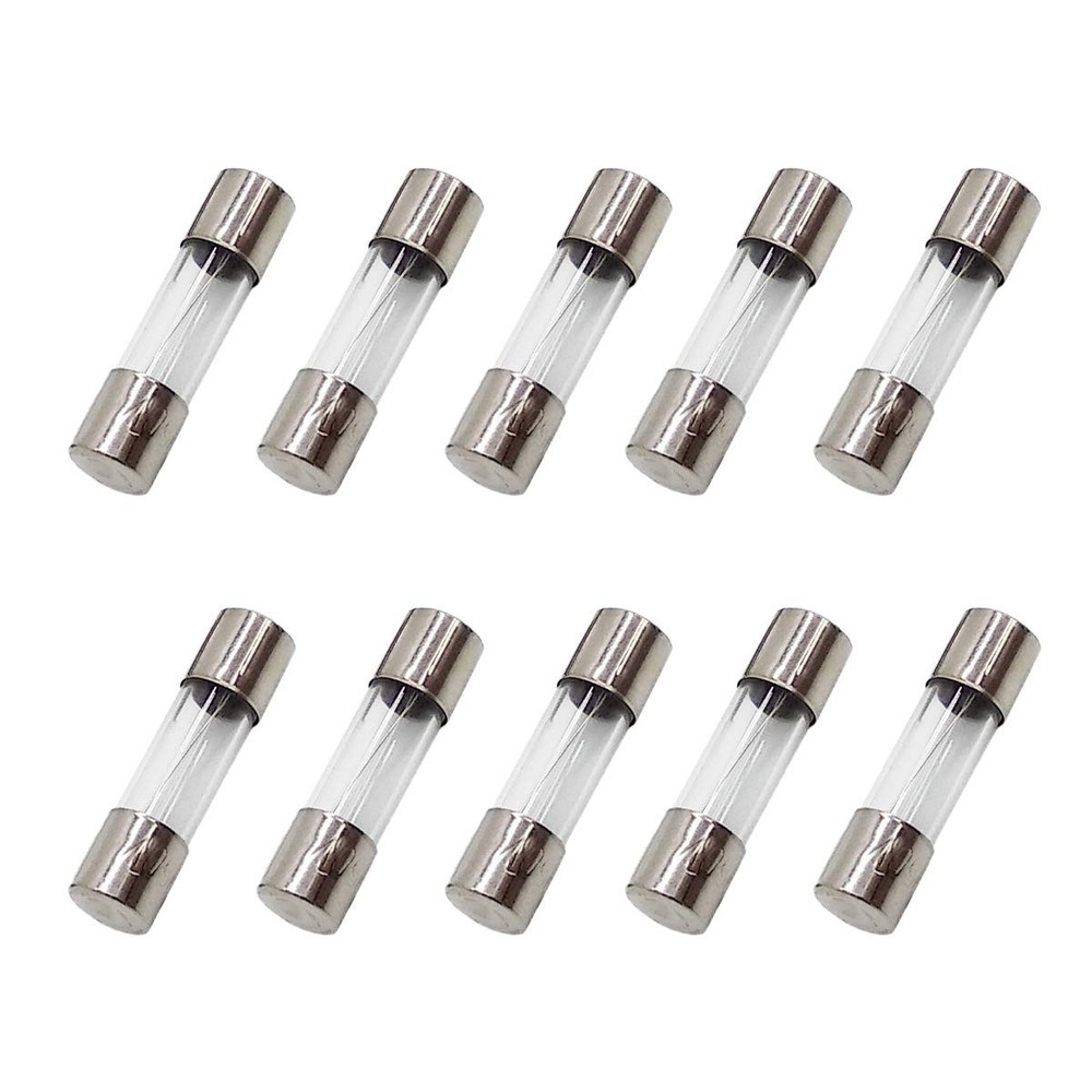 10pcs F3al250v 5×20 Mm 3/16 In X 3/4 In 3a Fast Blow Fuse 250v Glass Fuse Fast