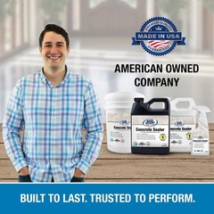 Rain Guard Water Sealers SP-4001 Concrete Sealer Concentrate Makes 1 Gallon – Cl