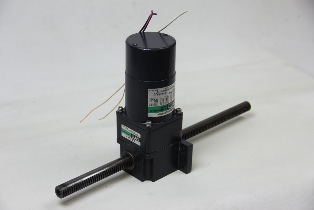 Oriental Motor 4RK25GN-CWM Magnetic Brake Motor with 4LF45N-4 Linear Head – USED