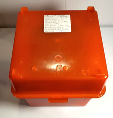 20 Old Historic 1980s 5″ Silicon Conductor Wafers Copper Plated in Original Box