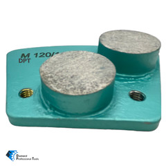 3 Pack Trapezoidal Grinder Tooling Medium Bond for Bolt on Grinder 120/140 Grit