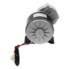 Brushed Motor Gear Reduction Electric Motor Gear Motor w/ Belt Pulley 12VDC 250W