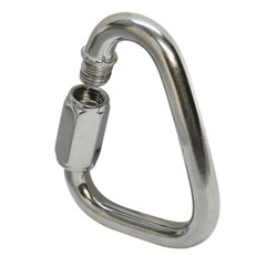 5 Pc 3/16” Marine Stainless Steel 316 Triangle Quick Link Shackle Rig Boating