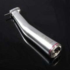 NSK Style Dental 1:5 Increasing Handpiece Fiber Optic LED Contra Angle Red Ring