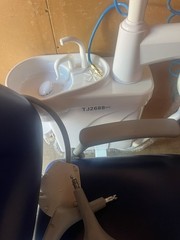 TJ2688-A1 Dental Unit Chair PU Exam Chair w/ Light Tray Cuspidor