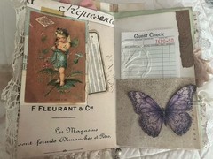 VINTAGE STYLE HANDMADE JUNK JOURNAL-“A Graceful Life”