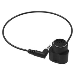 TRS 3.5mm MIDI Cable 2-Pack 1-FT / 30CM Type-A TRS 3.5mm to MIDI 5 Pin Din Ca.