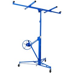 FOREOCELIV 11ft Drywall Lift Panel Hoist Jack Lifter 150 lbs Ceiling Wall Blue