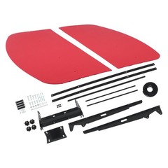 Red For Rops Canopy 52″ X 52″ Tractor and Mowers Umbrella 2″ x 2″ or 2″ x 3″