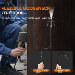 Ralcam Two-Way 210° Inspection Borescope 6.2mm Endoscope Camera 3.3ft Semi Rigid