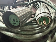 Tuf-flex 10/3 SJEOW – A 10A Welding Cable 200′ Spool Green With HY-Tech Breaker.