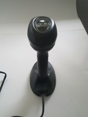 Retail barcode Scanner with adjustable base (unsure if working)