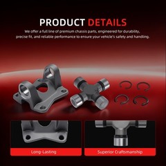 3-2-1839 Drive Shaft Flange Yoke 5-1410X U-Joint Kit 1410/SPL36 Series for Fo…
