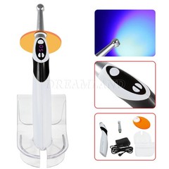 NEW 1S LED Dental Curing Light Lamp Cordless metal head 2300mw/cm2 black