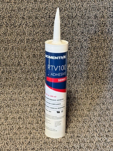 MOMENTIVE RTV102 10.1 OZ CARTRIDGE – HIGH PERFORMANCE ADHESIVE/SEALANT