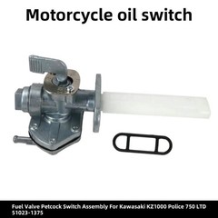 Petcock Fuel Tank Switch Valve for Kawasaki KZ650 KZ750 KZ1000 KZ1100