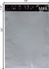 Fantasybuy 100 #M8 WHITE POLY MAILERS ENVELOPES Self Sealing BAGS 19″X24″