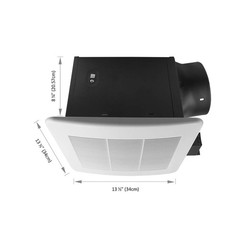 Bv Exhaust Fan – Fan 1.0 Sones 6 Duct Collar Rooms Up To 140 Sq. Ft.