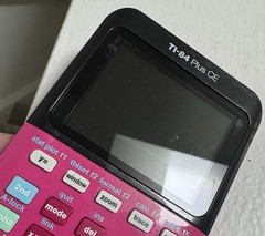 Texas Instruments TI-84 Plus CE Color Graphing Calculator Pink w/ USB – No Cover