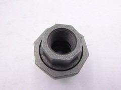 STZ Industries 501570 3/8″ FIP each X 3/8″ D FIP Black Malleable Iron Union