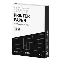 Multipurpose Copy Printer Paper, 8.5 x 11, 20lb, 1 Ream (500 Sheets), 95 Brig…