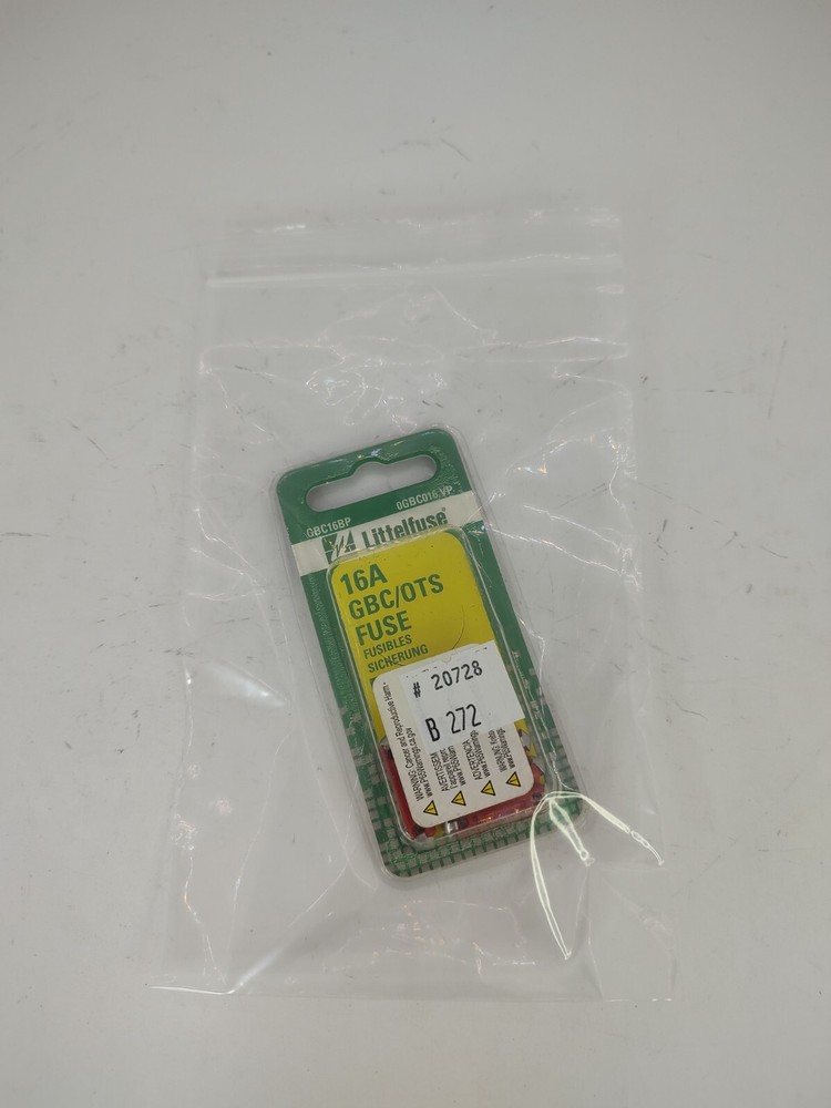 Littelfuse GBC16BP 16A GBC/OTS Fuse